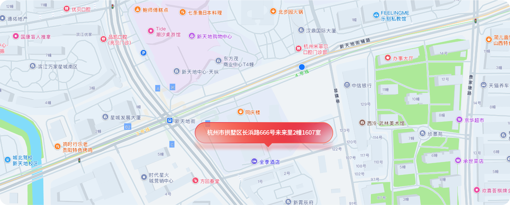 公司位置地图